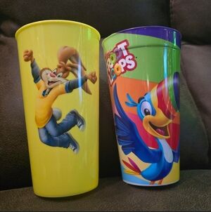 Nostalgic Cup Set of 2 - Nesquik Bunny & Froot Loops Toucan Sam Plastic Cups